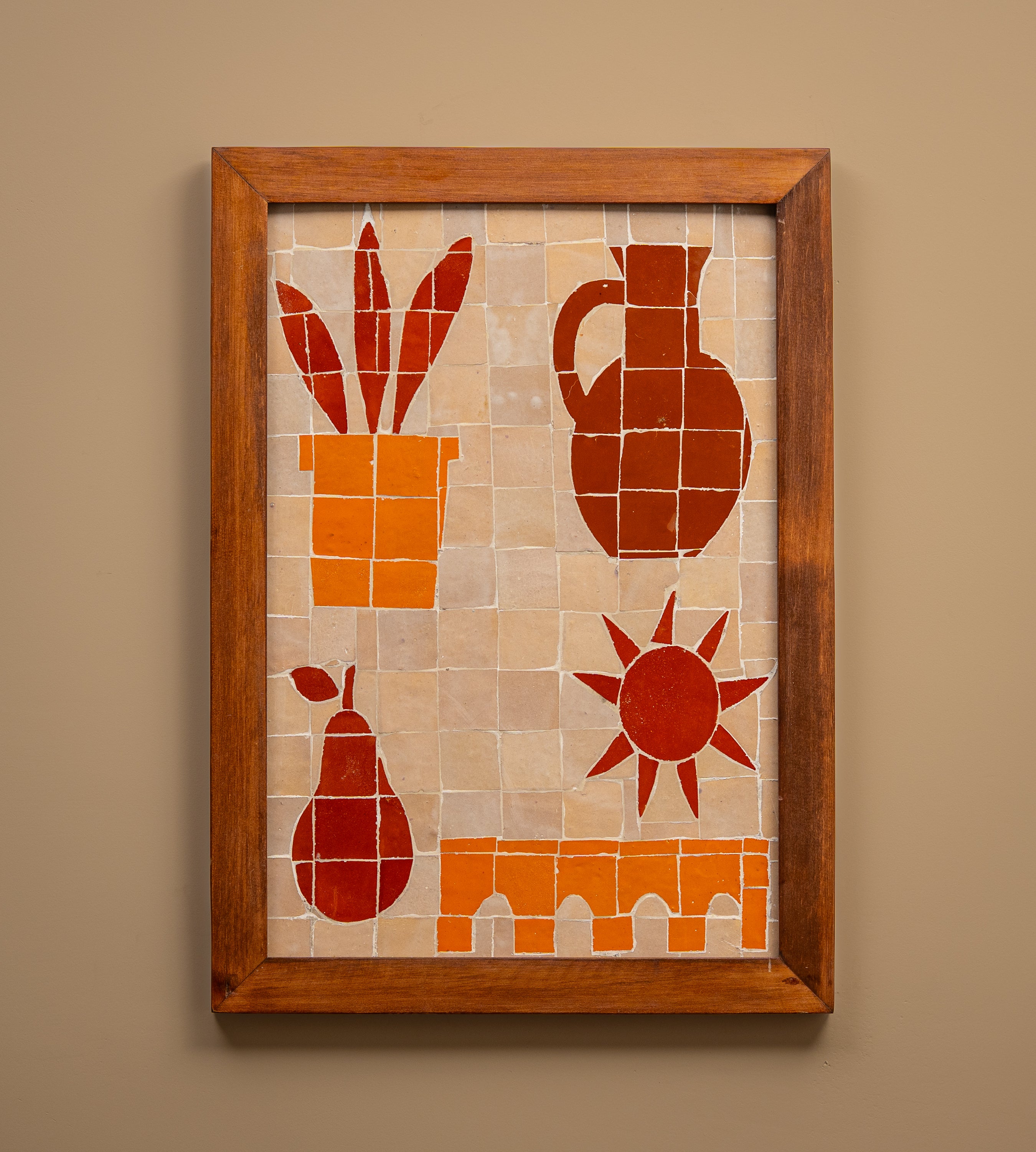 FRAMED ZELLIGE TILES ARTWORK – DUHA