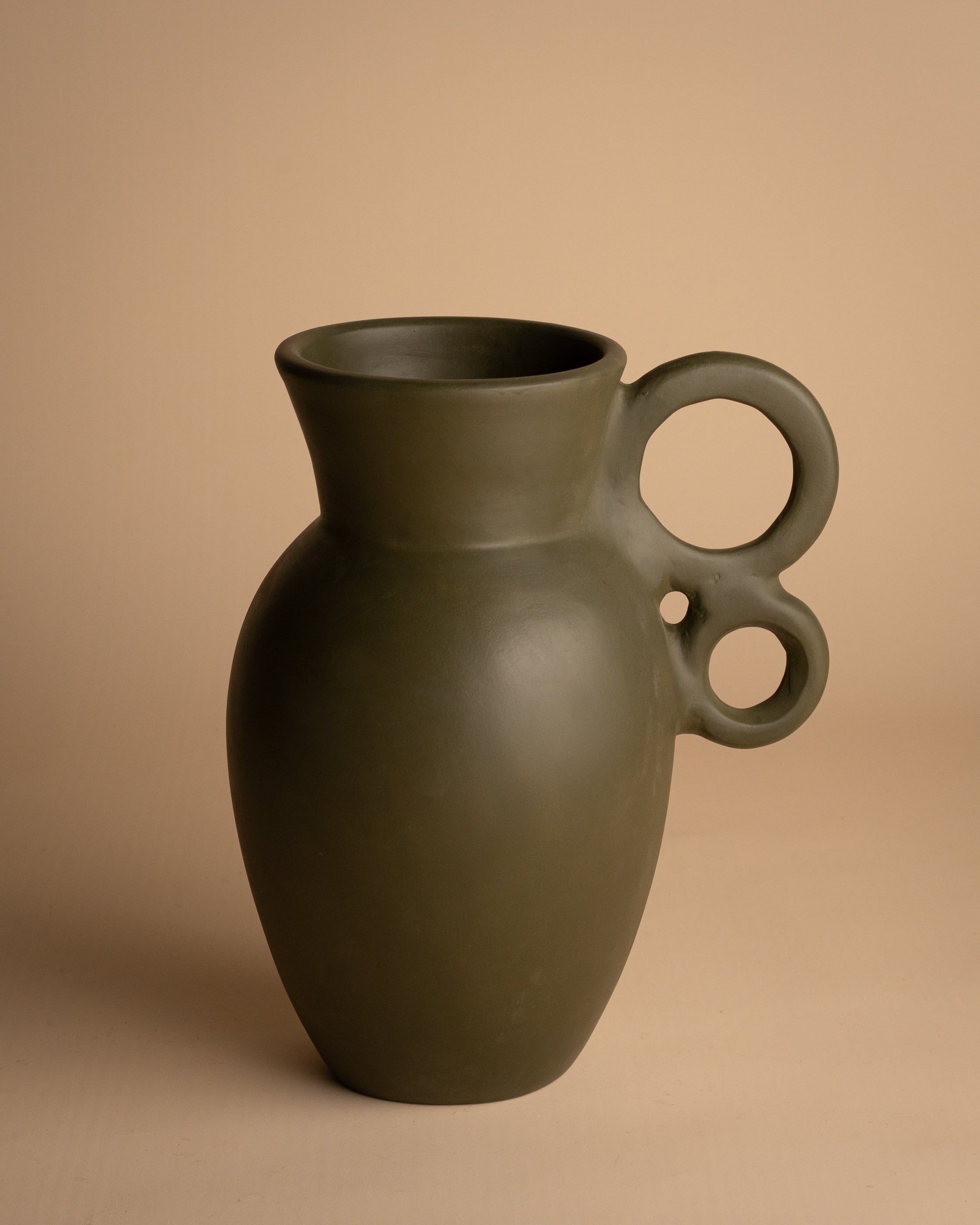 HANDGEMAAKTE VAAS – DUO