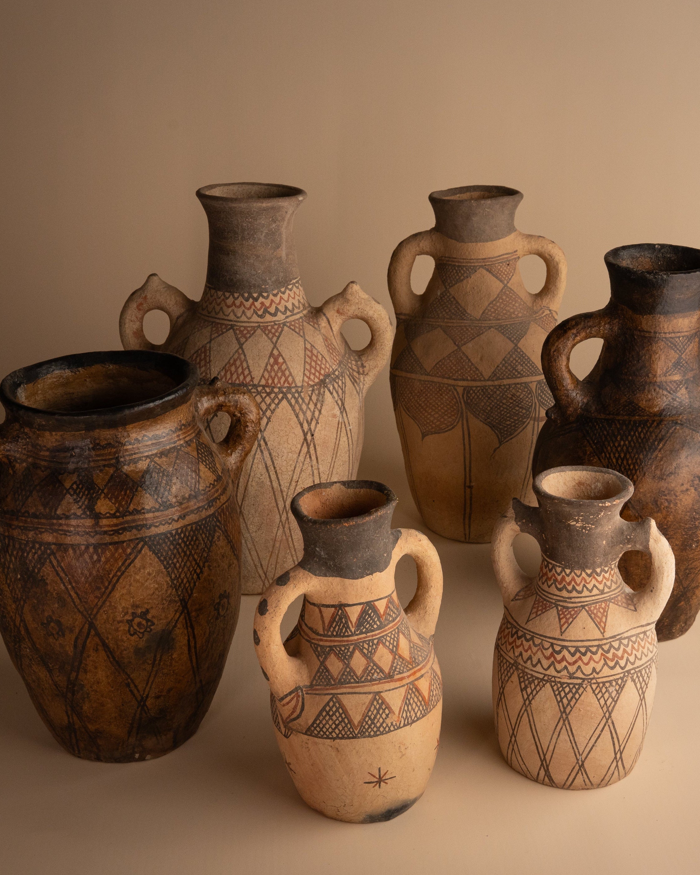 HANDGEMAAKTE VAAS – TIZIRI