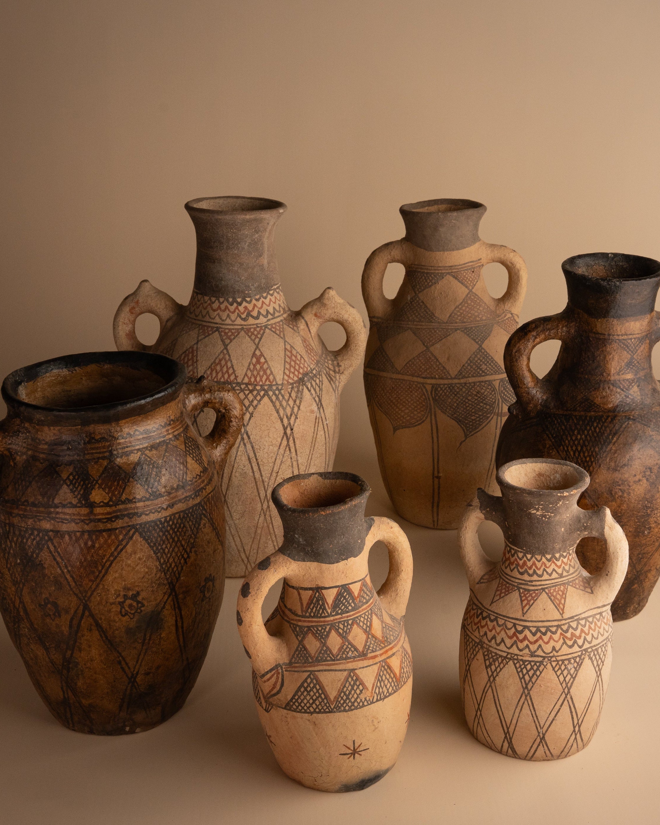 HANDGEMAAKTE VAAS – TIZIRI