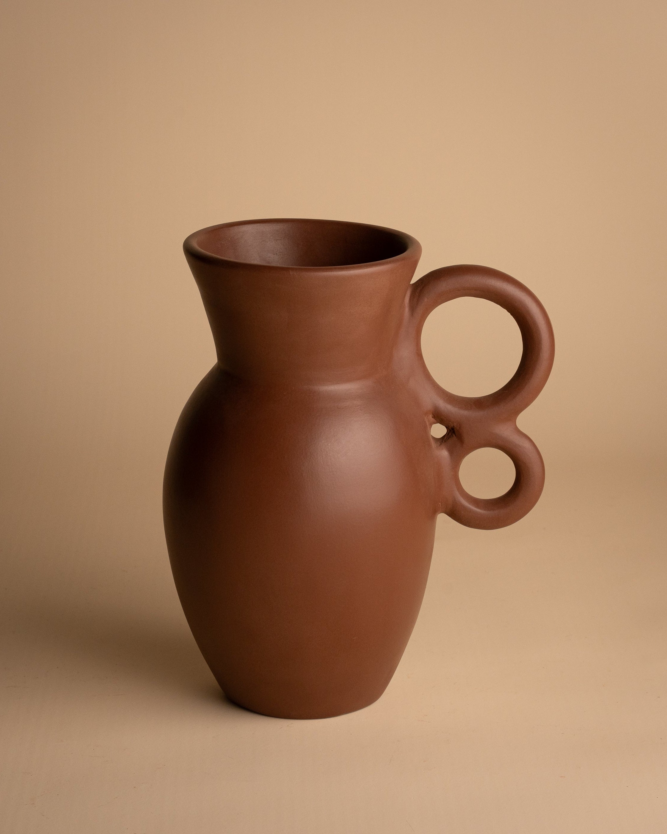 HANDGEMAAKTE VAAS – DUO