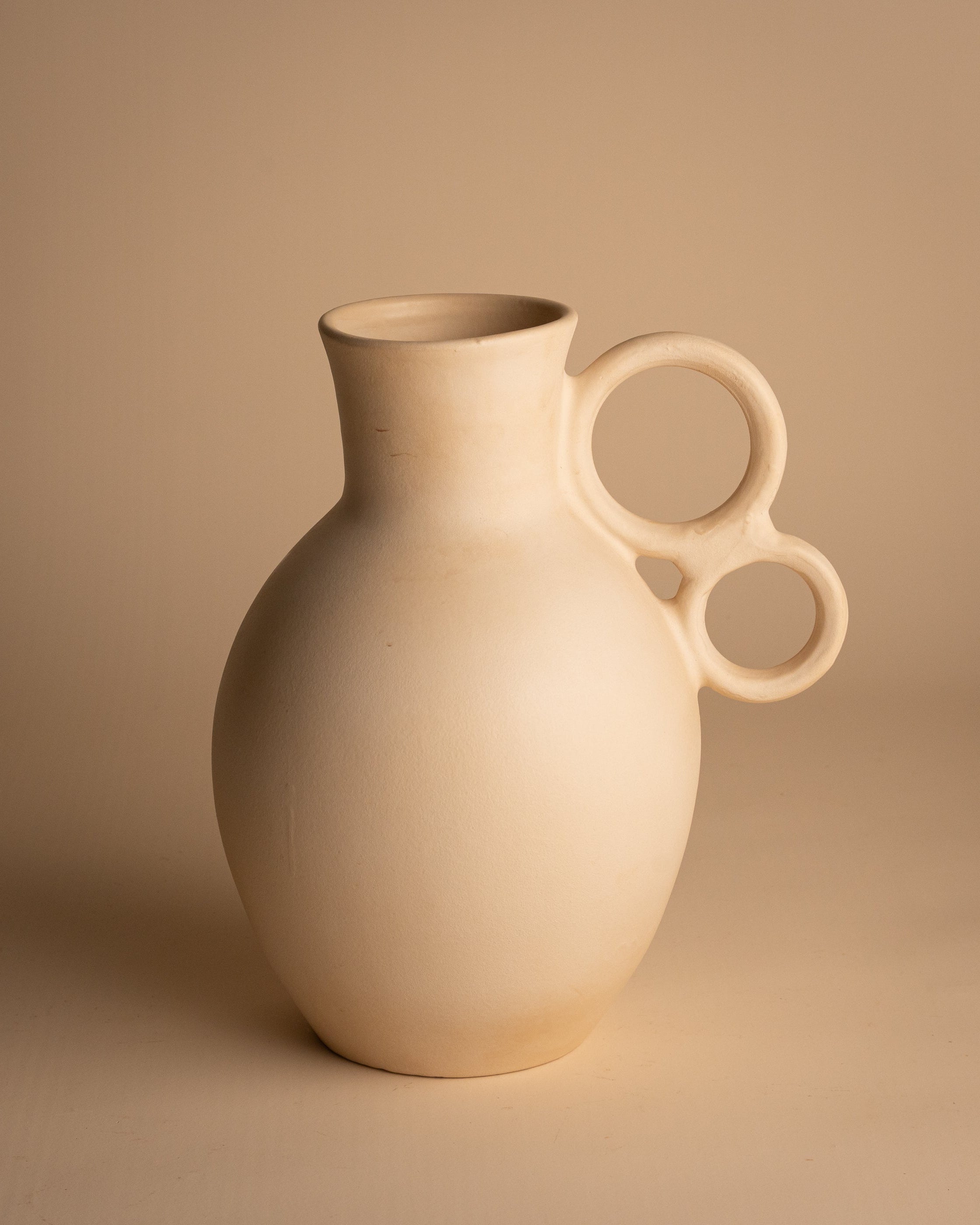 HANDGEMAAKTE VAAS – DUO