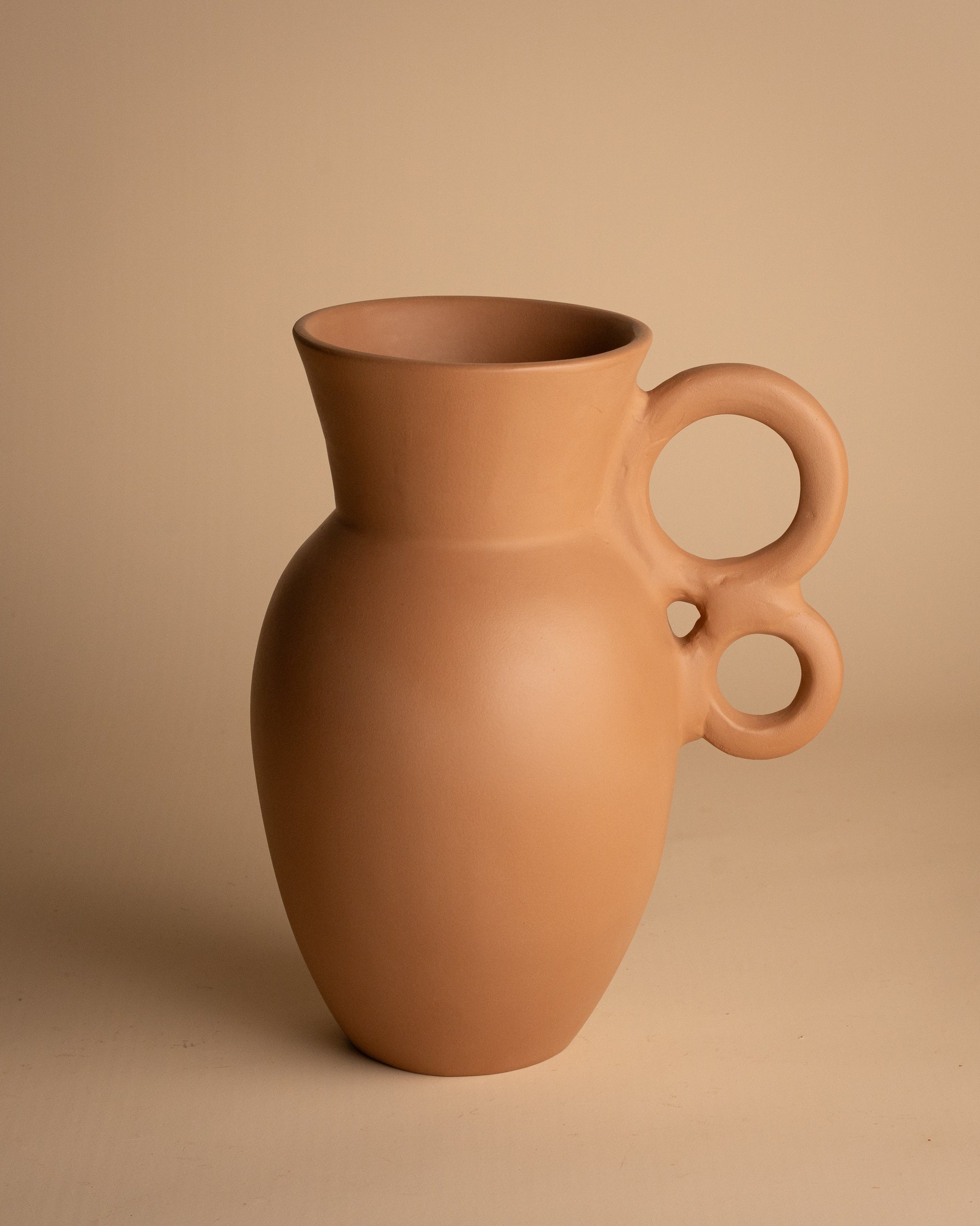 HANDGEMAAKTE VAAS – DUO