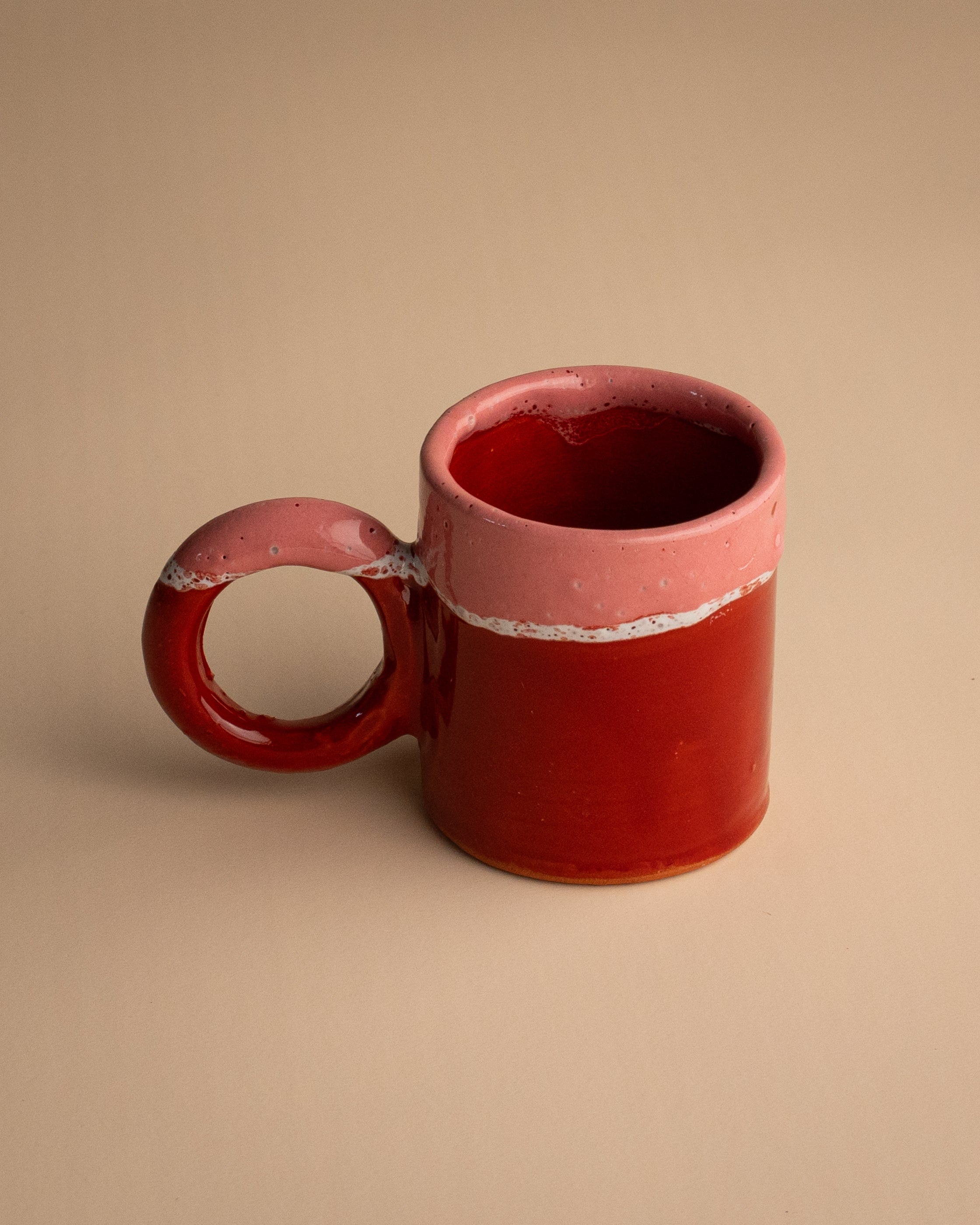 HANDGEMAAKTE MOK MET HANDVAT – WARDA