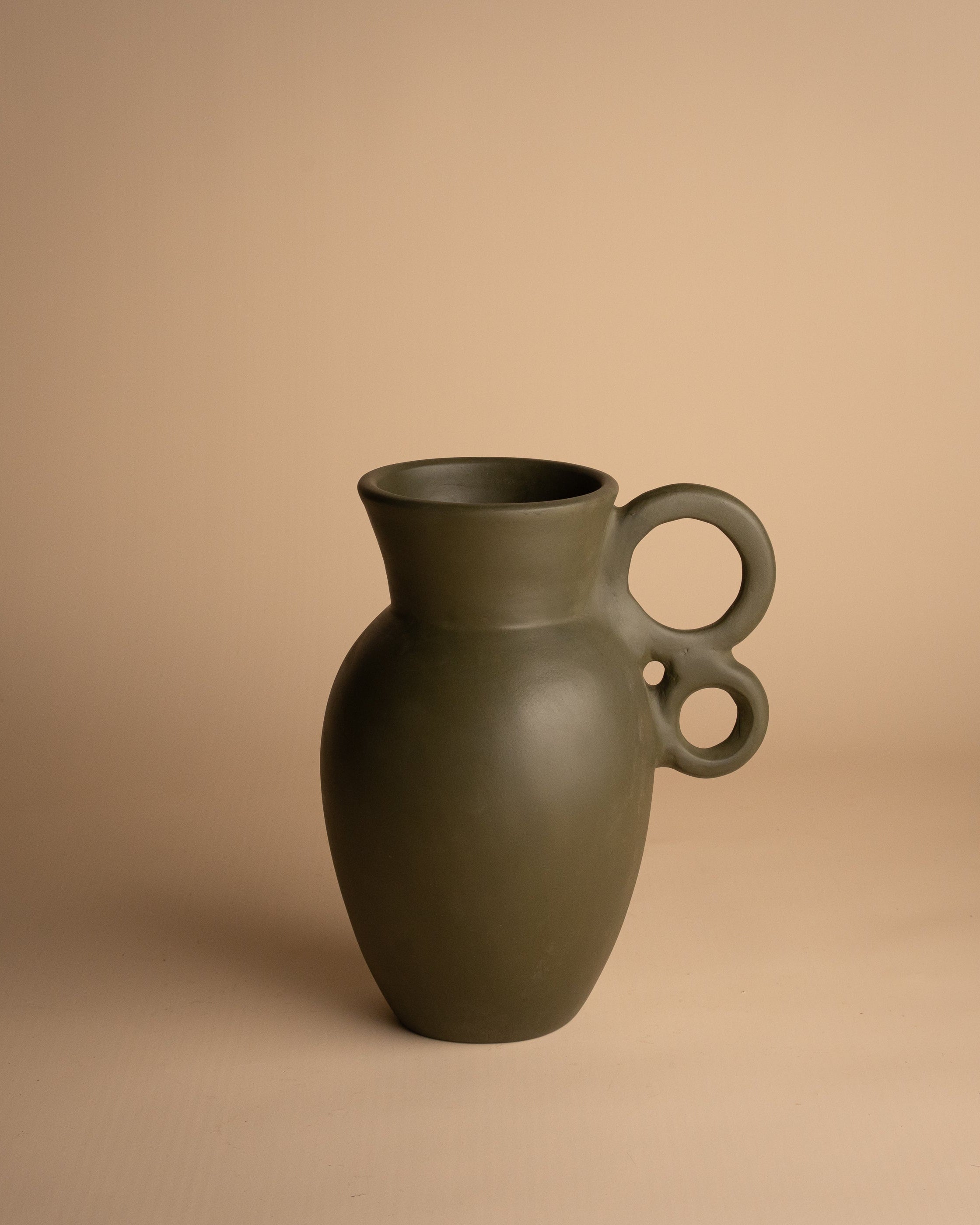 HANDGEMAAKTE VAAS – DUO