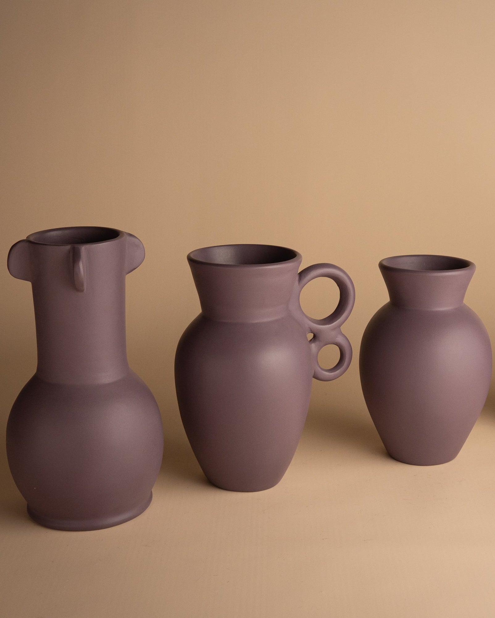 HANDGEMAAKTE VAAS – DUO