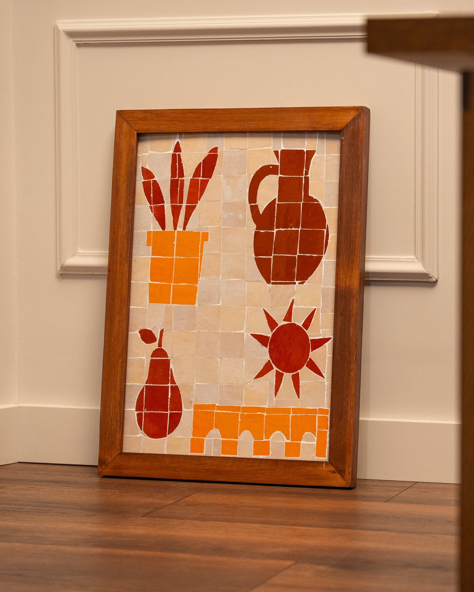 FRAMED ZELLIGE TILES ARTWORK – DUHA